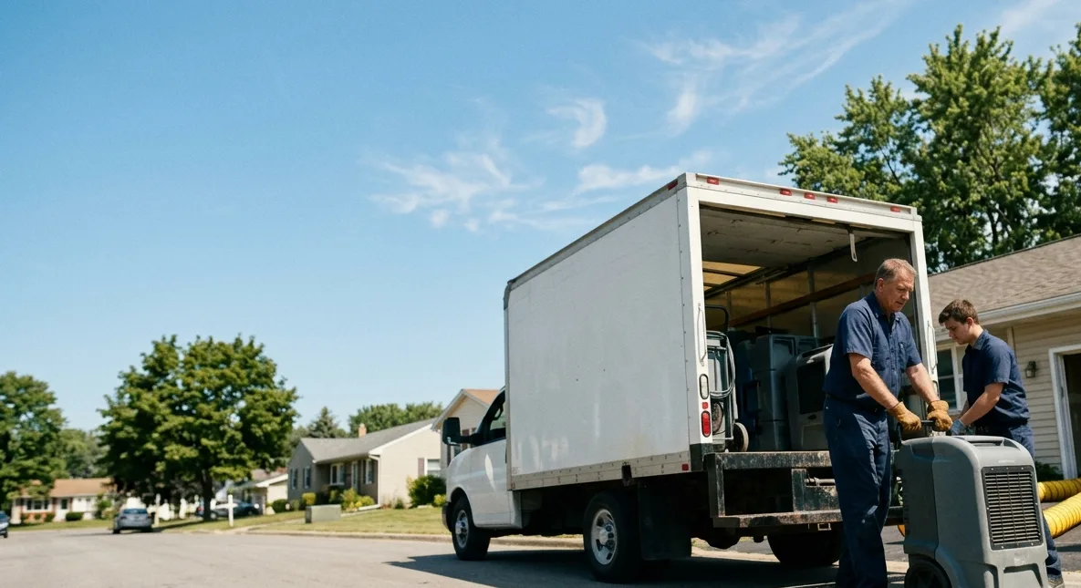 Water Damage Cleanup in Allouez, WI near me